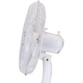 thumbnail image 3 of Brentwood Kool Zone 3 Speed 16" Oscillating Stand Fan, White, 3 of 7
