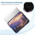 thumbnail image 2 of FORMRS 15"-15.6" Laptop Sleeve Protective Case Soft Carrying Quilted Computer Bag Cover, Beautiful Mountain, 2 of 7