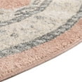 thumbnail image 4 of Unique Loom Parker Collection Area Rug - Merakli (5' x 8' Oval Rose/Gray), 4 of 6
