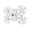 White, variant on ANXPTIME Advanced Ceiling Fan And Light Set Quiet Function Command E27 Base
