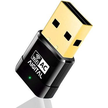 AC600Mbps Mini USB WiFi Adapter – Wireless Network Dongle For Laptop/PC