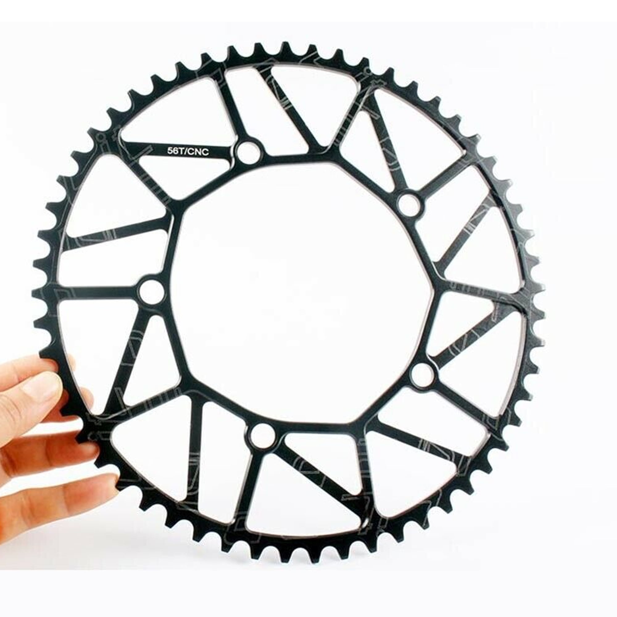 Litepro 130 BCD Folding Bike Chainring, 50T 52T 54T 56T 58T Single Speed Narrow Wide Round