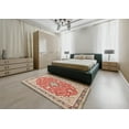 thumbnail image 5 of Ahgly Company Machine Washable Indoor Square Traditional Brown Area Rugs, 6' Square, 5 of 7