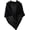 A-black, variant on Women's triangular-knot shawls, casual knit scarves, vintage cardigans, cape-style travel shawls, and off-the-shoulder tops