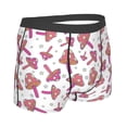 thumbnail image 4 of Uemuo Purple Mushroom Pattern Men's Boxer Briefs,Trunk Anti-Chafing,Comfortable, Durable, and Stylish Underwear-Large, 4 of 9