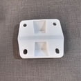 thumbnail image 2 of Bisagras Plástico para Refrigeradores Camping Juego Tornillos Con Acero Inoxidable Piezas Refrigerador Color Blanco, 2 of 9