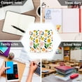 thumbnail image 6 of FORMRS 1-Subject Spiral Notebook 8" x 5" College Ruled 60 Refillable Sheet A5 Hard Cover, 2 Pack, Retro Yellow Floral, 6 of 7