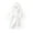 Z1-White, variant on Girls Hooded Robes Bath Robe for Kids Soft Fuzzy Bathrobe for Girl(Pink,3-4Y)