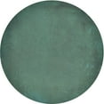thumbnail image 1 of Ahgly Company Machine Washable Indoor Round Transitional Mint Green Area Rugs, 6' Round, 1 of 7