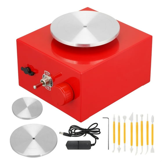 Mini turntable ceramic wheel, ceramic electric ceramic wheel tool with ceramic work in diy clay ,Wide Ranging Usage