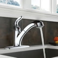thumbnail image 4 of Innova PF6006-CH Peridot Chrome Single Handle Pull Out Kitchen Faucet With Easy Install QuikNut™, 4 of 8