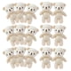 thumbnail image 5 of 15 Uds. Oso de dibujos animados, muñeco de osos pequeños, muñeco de peluche, llavero de osos de peluche suave, decoración colgante, 5 of 5