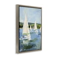 thumbnail image 2 of Stupell Industries Rustic Lodge Boat Race Regatta Brown Floating Frame Canvas Art, 17 x 25, by Petals Prints Design, 2 of 8