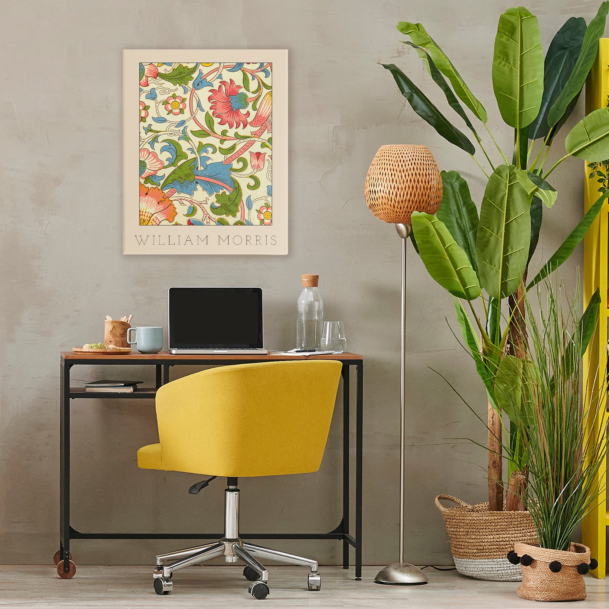 Stupell Industries Stylish Boho Classic Flowers Canvas Wall Art, design by Lil' Rue