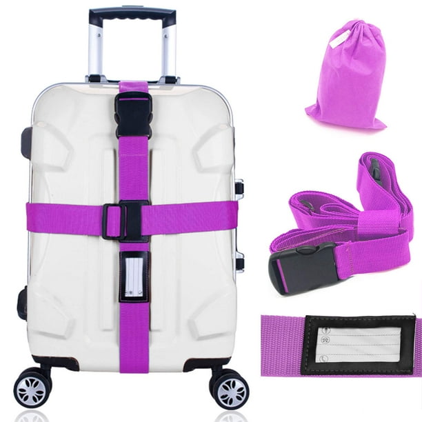 Epicgadget - Epicgadget Adjustable Luggage Strap Suitcase Baggage ...