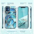 thumbnail image 5 of i-Blason Cosmo Series Case for iPhone 12, iPhone 12 Pro 6.1 inch (2020 Release), Slim Full-Body Stylish Protective Case with Built-in Screen Protector (Ocean), 5 of 6