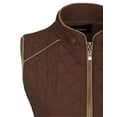 thumbnail image 5 of KOGMO Womens Quilted Vest Fully Lined Lightweight Padded Vest S-3X Plus, 5 of 8