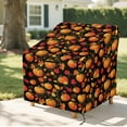 thumbnail image 6 of Renewold Waterproof Patio Chair Covers Dust Rain Snow-Proof High Back Patio Chair Covers Patio Furniture Lawn Chair Protection Autumn Decor, 38"W x 38"D x 36"H, Pumpkin Pine Cone Maple Leaf, 6 of 7