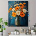 thumbnail image 4 of Qisvanset 12x16 Inch Marigold Doxology Canvas Wall Art, Abstract Floral Bible Verse Trendy Apartment Home Decor, 4 of 8