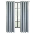 thumbnail image 2 of Suez Total Blackout Grommet Top Contemporary Curtain 52" x 95" in Navy, 2 of 6