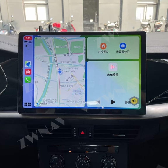 ZWNAV 13.3 inch Car Radio for Volkswagen Passat 2019-2023 Wireless Carplay Android Auto Multimedia Player GPS Navigation Stereo Screen