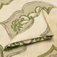thumbnail image 4 of Fabric Mart Direct Green Polyester Weaved Fabric By The Yard, 48 inches or 122 cm width, 1 Yard Green Polyester Fabric, Geometric Olive, Upholstery Drapery Curtain Wholesale Fabric, Window Treatment, 4 of 8