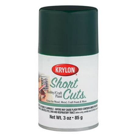 Krylon Short Cuts Spray Paint, 3oz., Hunter Green - Walmart.com