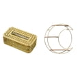 thumbnail image 1 of Elegante Solución Multifuncional Para Almacenar Pañuelos Con Un Moderno Estante De Metal Montado En La Pared Para Baño, Hogar, Restaurante Y Exhibición De Objetos Coleccionables., 1 of 7