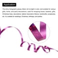 thumbnail image 3 of Curling Ribbon Crimped Balloon String 3/16" 11 Yards 6 Roll for Party Decoration Gift Rose Red, 3 of 5