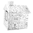 thumbnail image 2 of DIY Cardboard Playhouse Learning Early Educational Toys Creative Arts with Color, 2 of 7