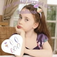 thumbnail image 5 of 6 Pack Girls Headbands Glitter Kids Headbands Bow/Heart/Star Headbands Sweet Hairband For Toddler/Girls/Teens, 5 of 7