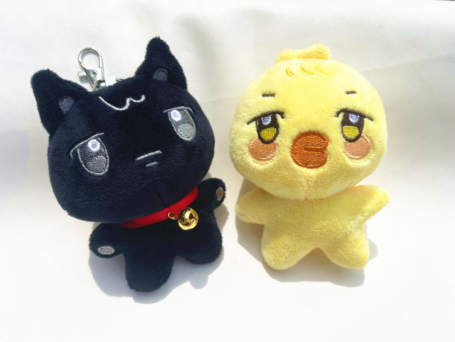 ATEEZ X ANITEEZ Plush Keychain, Plush Doll JJONGbear Cartoon