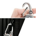 thumbnail image 2 of Miangastore 1pc Mini Carabiner Watch Clip On Quartz Watch For Paramedics Outdoor Activities, 2 of 9