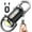 1pcs#A001, variant on Rechargeable Keychain Flashlights, 800 Lumens EDC Mini Flashlights, COB Keychain Work Light Flashlights 7 Light Modes, Bright Mini Keychain Light for Walking, Searching and Hiking(2pcs)