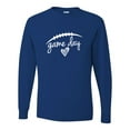 thumbnail image 2 of Go All Out Game Day Football Long Sleeve T-Shirt Mens, 2 of 5