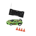 thumbnail image 2 of Mini coche RC, coche de control remoto, escala 1/45, pequeño coche de radio coleccionable eléctrico. verde, 2 of 9