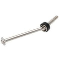 thumbnail image 3 of RC Front Driveshaft, Stainless Steel Strong Power Front Dogbone Silver Black  For Replacement, 3 of 8