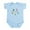 Sky Blue, variant on CafePress - Felixosaurus Infant Bodysuit - Baby Light Bodysuit, Size Newborn - 24 Months