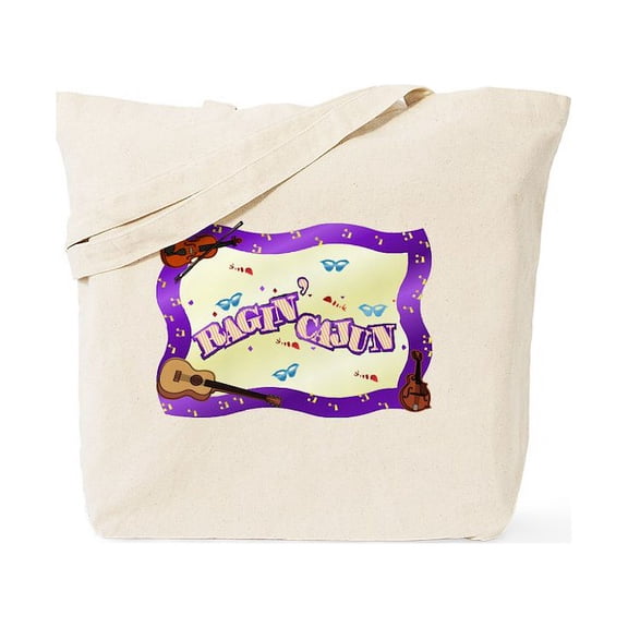 CafePress - Ragin Cajun Tote Bag - Unisex Canvas Tote Bag, Beige, 1-Piece