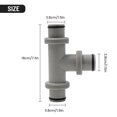 thumbnail image 2 of Remplacement pour Valve de Plongeur de Tuyau Intex 1.5 Po T-Joint, 2 of 9