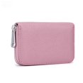 thumbnail image 4 of Cartera de cuero genuino para tarjetas, universal, antimagnética, para hombres y mujeres, con 12 ranuras para tarjetas, funda para tarjetas RFID antiescaneo, 4 of 6