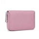 thumbnail image 4 of Cartera de cuero genuino para tarjetas, universal, antimagnética, para hombres y mujeres, con 12 ranuras para tarjetas, funda para tarjetas RFID antiescaneo, 4 of 6