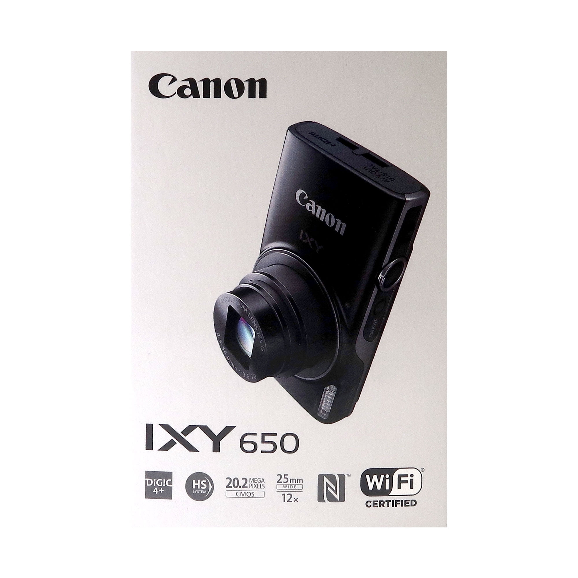 Canon - Canon PowerShot IXY 650 Black 新品未開封 Canon PowerShot IXY 650 Camera (Black) + Extra Battery +