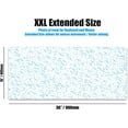 thumbnail image 2 of Keyboards XXL Extended Gaming Mouse Pad Thick Desk Mat (White and Blue), 2 of 2
