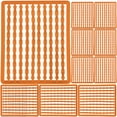 thumbnail image 2 of Tapón de cebo Boilie para pesca de carpa, marco de plástico, naranja, 10 Uds., 2 of 2