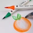 thumbnail image 3 of Conjunto de 18 Marcadores Dual Brush Zebra Pen Doodlerz, Colores Surtidos, 3 of 7