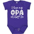 thumbnail image 3 of Inktastic I Love My Opa with Hearts Boys or Girls Baby Bodysuit, 3 of 5