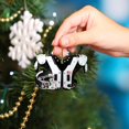 thumbnail image 5 of Lwlmwt Personalized American Football Decorations Christmas Tree Ornaments Football Shoulder Pads and Helmet Flat Hanging Decor 2D Flat Acrylic Material Home Decor Football Gifts, 5 of 7