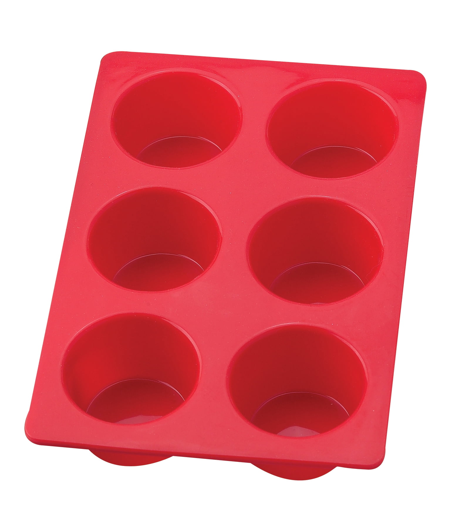 Mrs. Anderson's Baking Silicone Muffin Pan, 6 Cup Mrs. Anderson's Baking Silicone Muffin Pan, 6 Cup