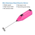 thumbnail image 3 of Uxcell Electric Tumbler Stirrer, Handheld Mini Mixer Battery Operated Stirring Mixing Pink, 2pack, 3 of 6